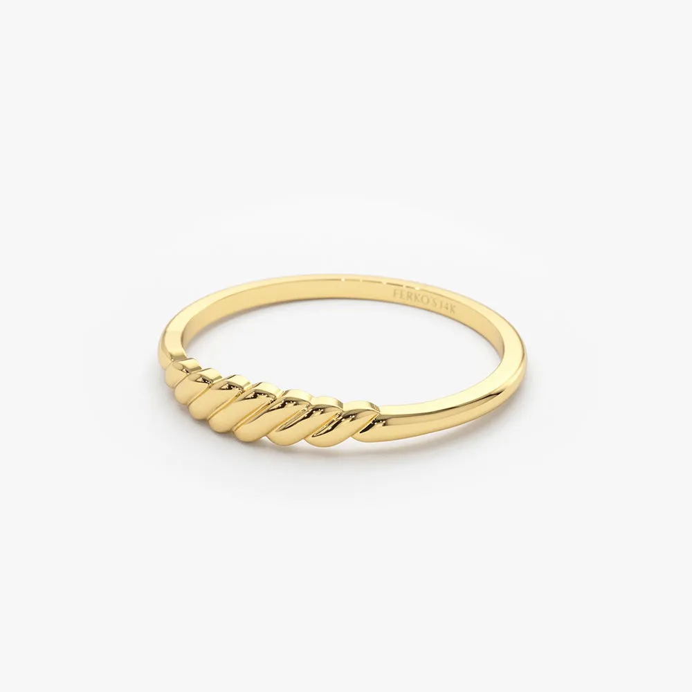 14k Gold Pluto Ring