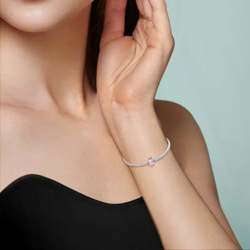 925 Sterling Silver Zircon Perfume Charms For Diy Bracelets Women Gift