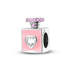 925 Sterling Silver Zircon Perfume Charms For Diy Bracelets Women Gift