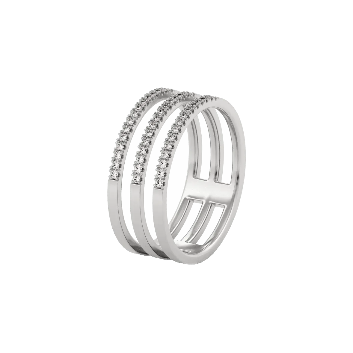 Apoidea pavé ring