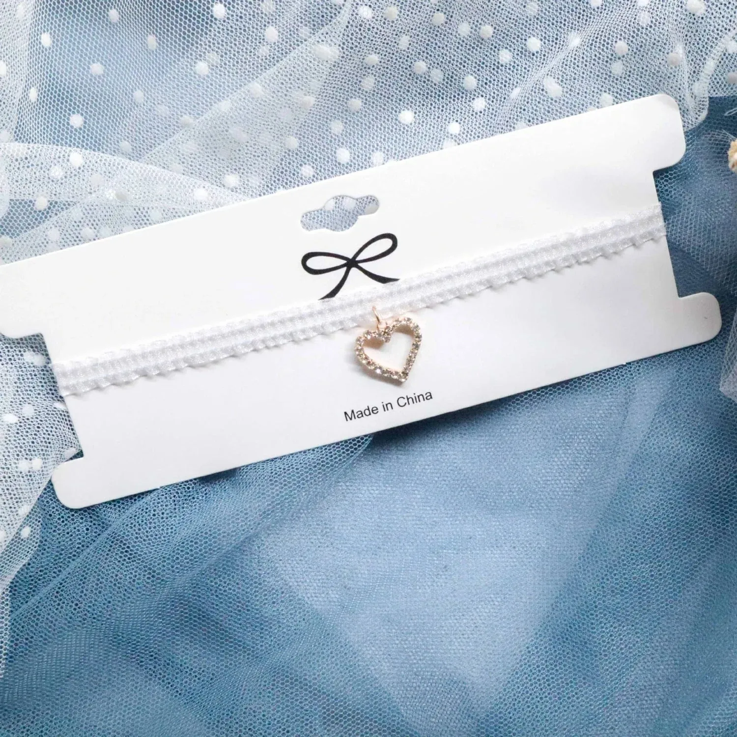 binfenxie Cute Harajuku White Lace Chokers Necklaces For Women Girl Boho Flower Charms Chian Jewelry