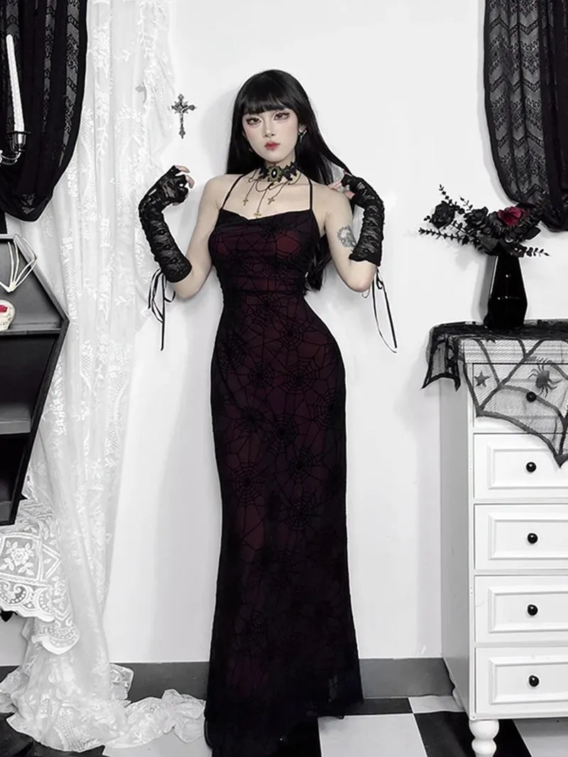 Coquette Spider Web Dress