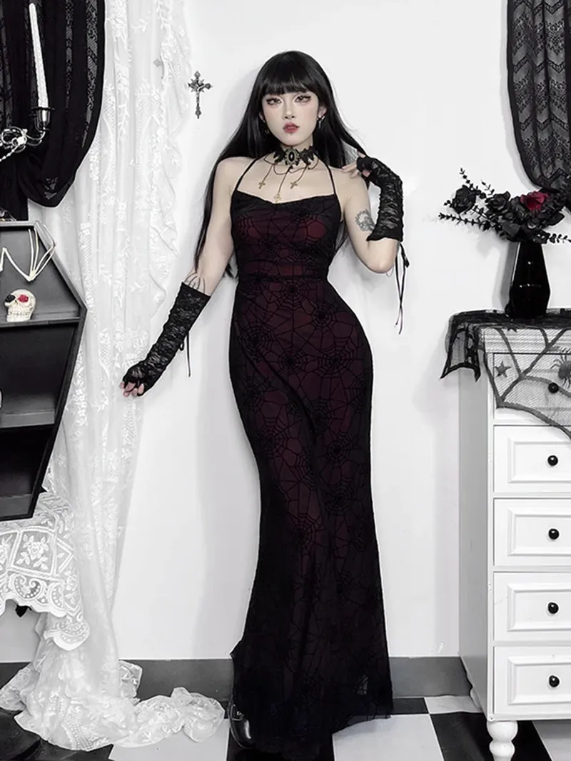 Coquette Spider Web Dress