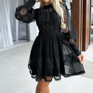 Dayton A-line Button Dress