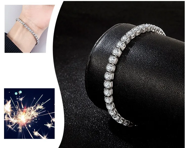 European And European Trade Simple Gem Bracelet