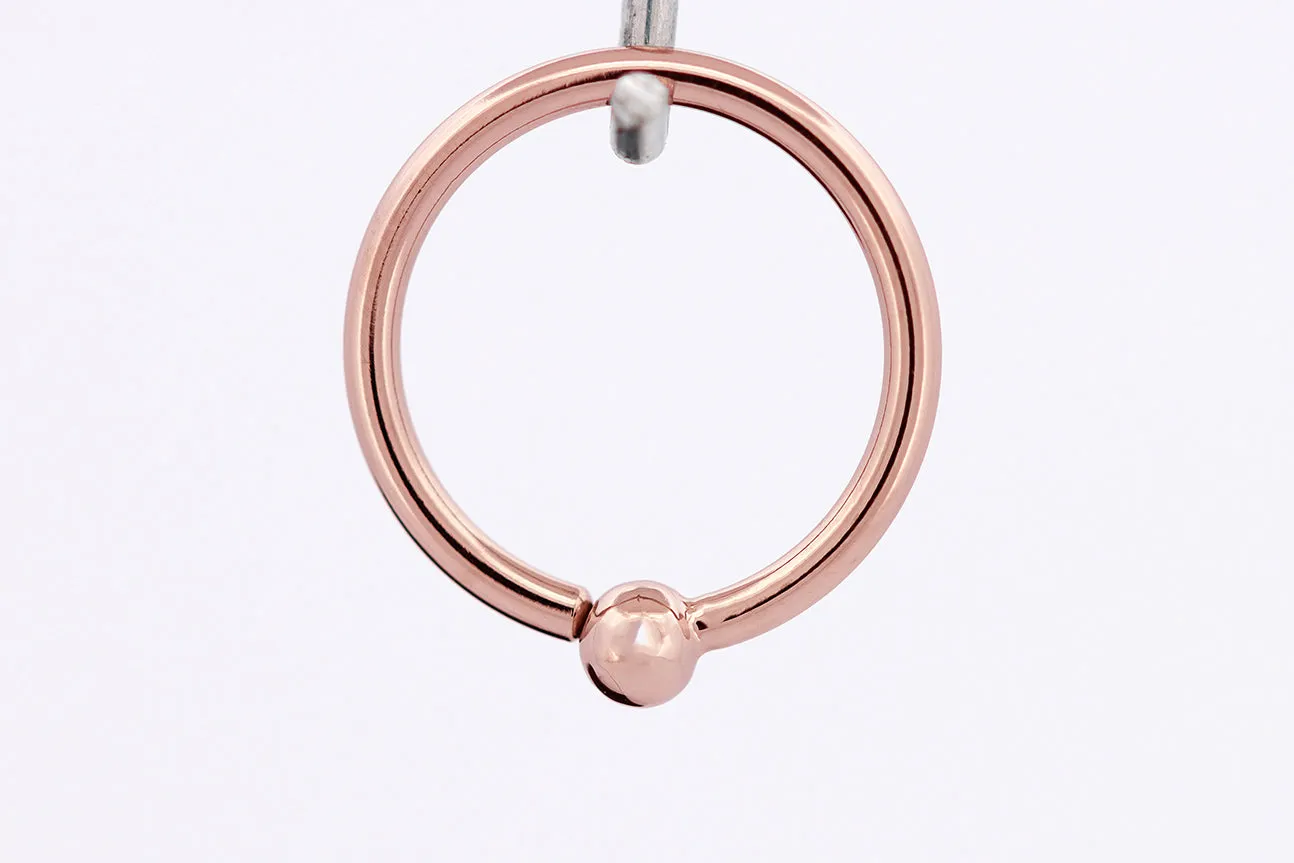 Gold Fixed Bead Rings