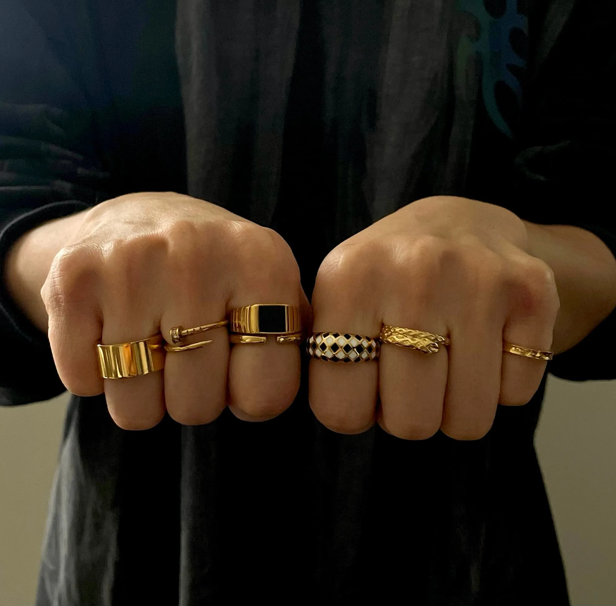 Gypsy Horn Ring