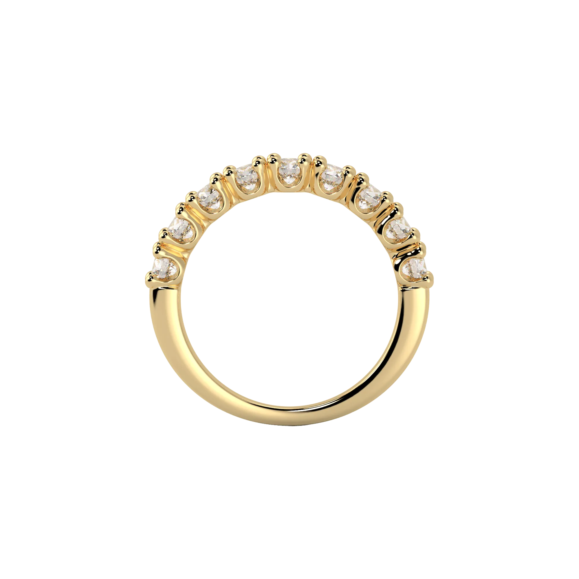 Half eternity ring