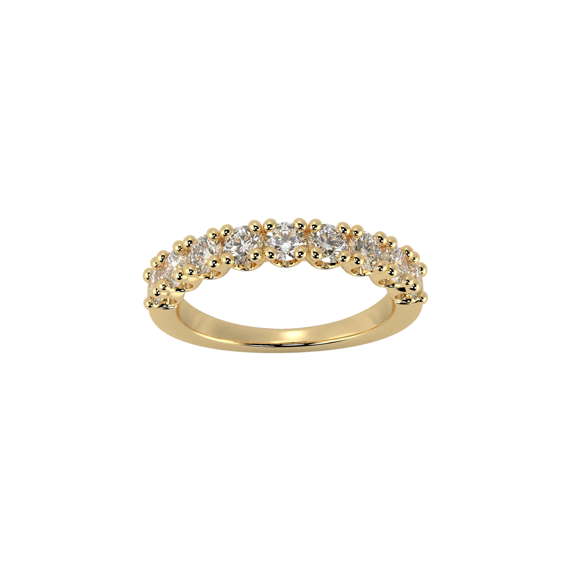 Half eternity ring