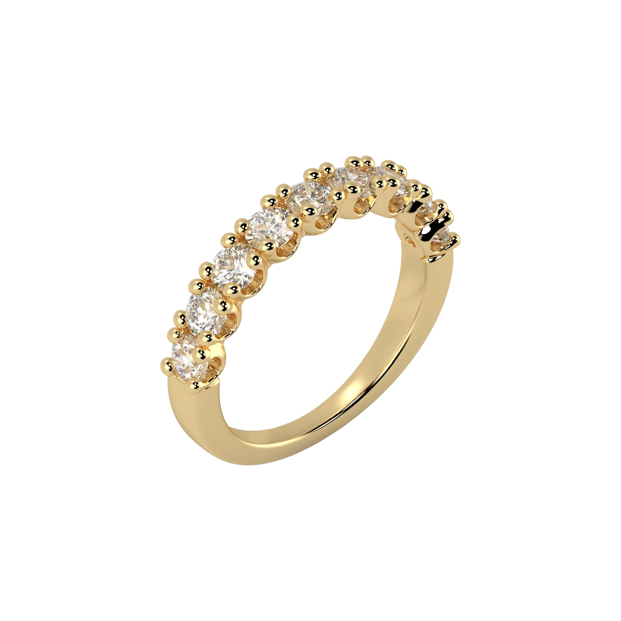Half eternity ring