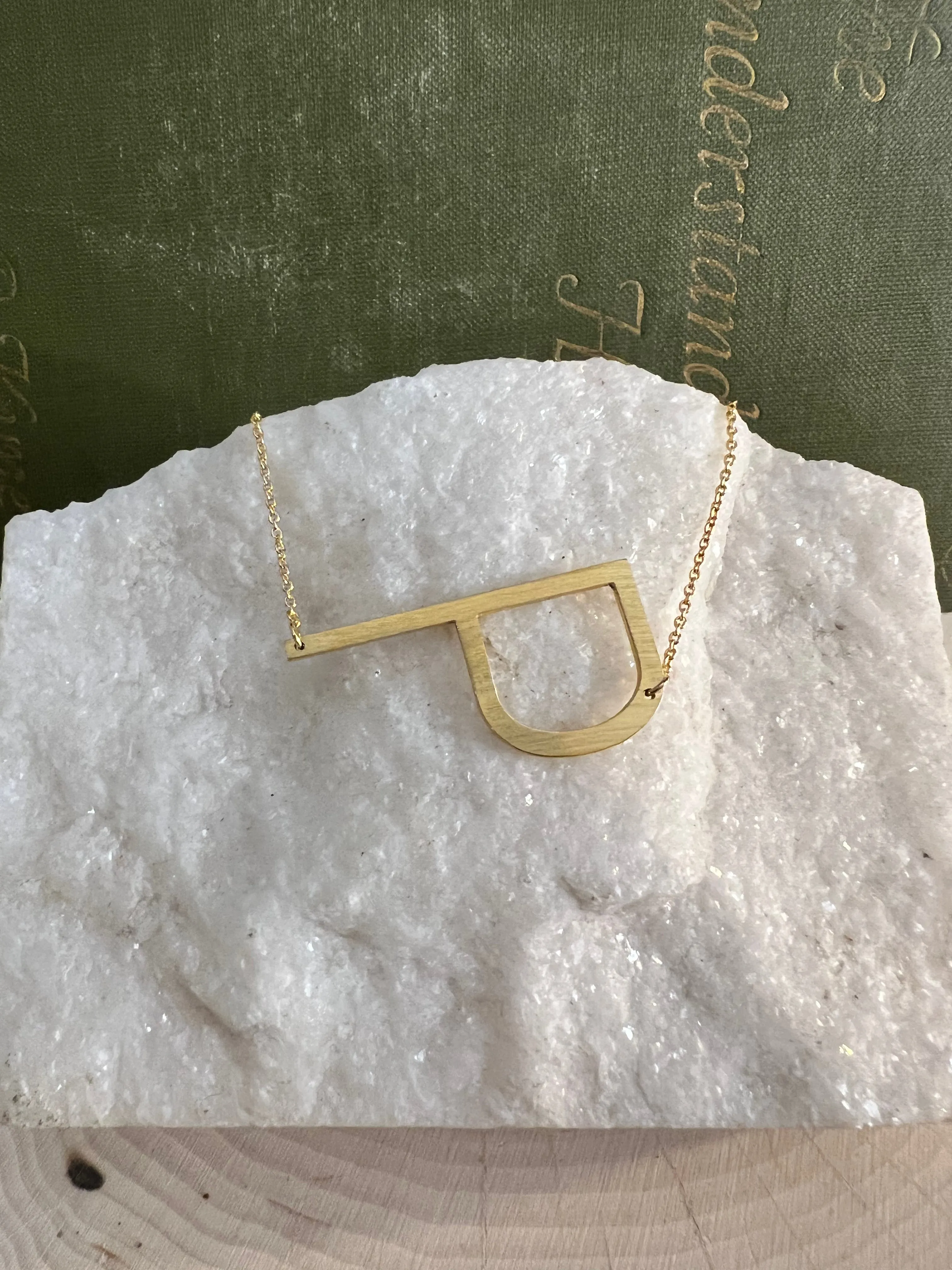 Large Initial Necklaces