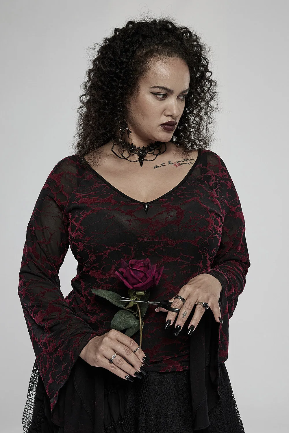 Lenore Gothic Raven Choker