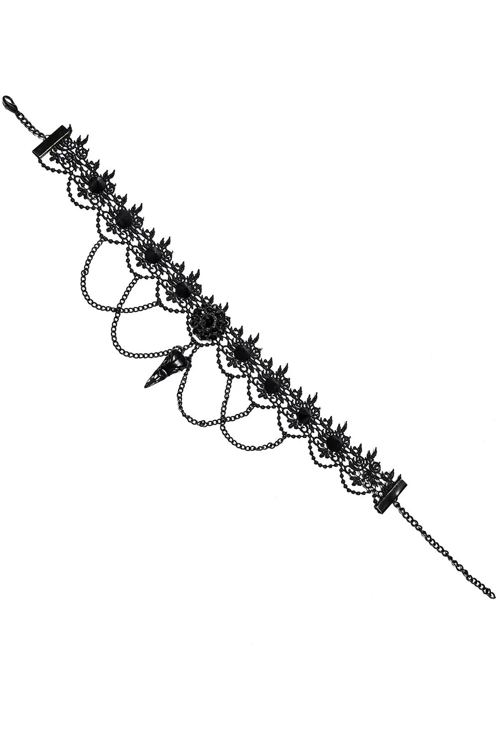 Lenore Gothic Raven Choker