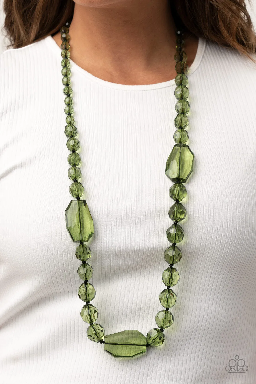 Malibu Masterpiece Green-Necklace