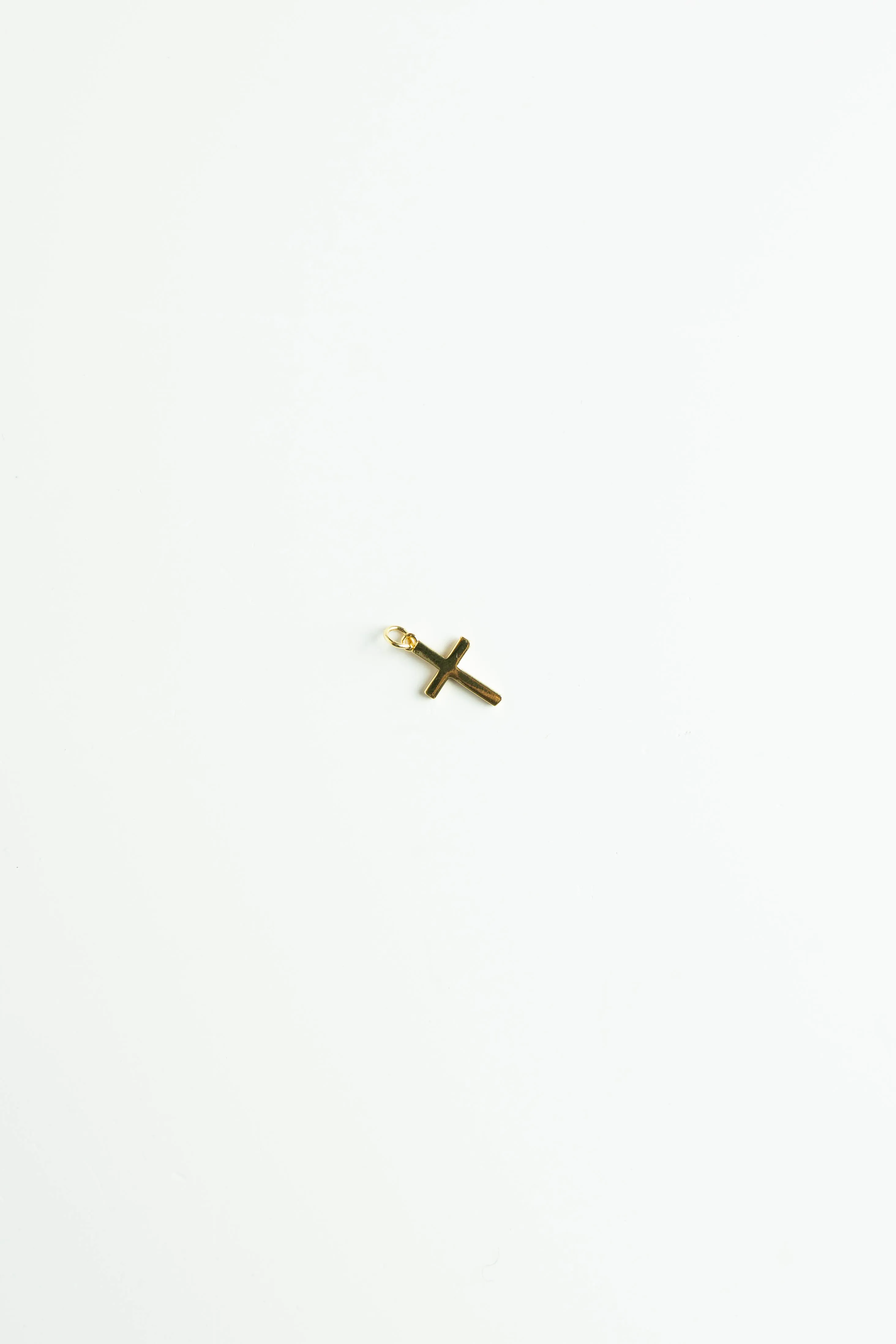 Minimalist Cross Charm