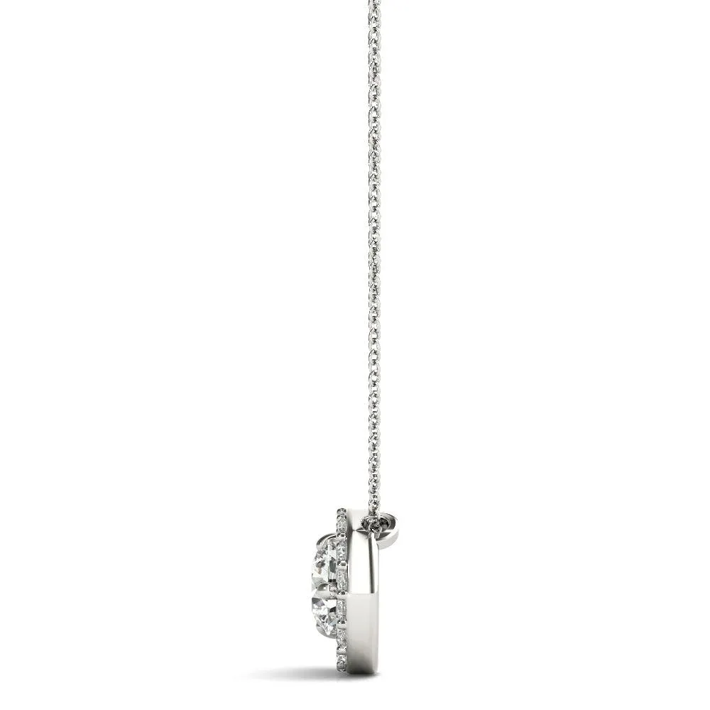 Moon Necklace 1/4Ctw