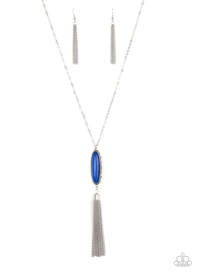 Paparazzi Necklace ~ Stay Cool - Blue