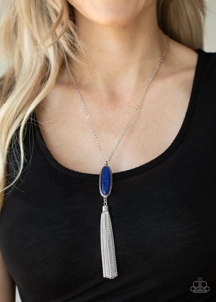 Paparazzi Necklace ~ Stay Cool - Blue