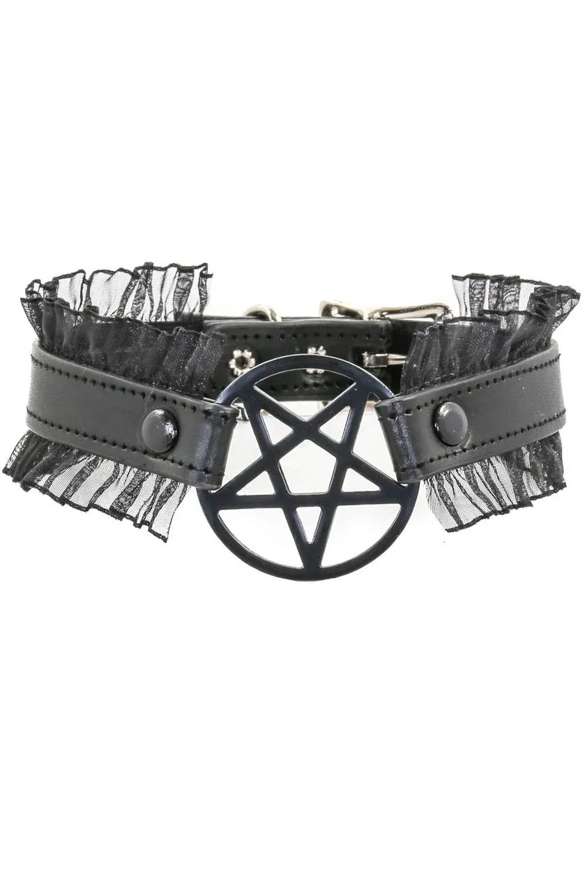 Pentagram Passion Choker