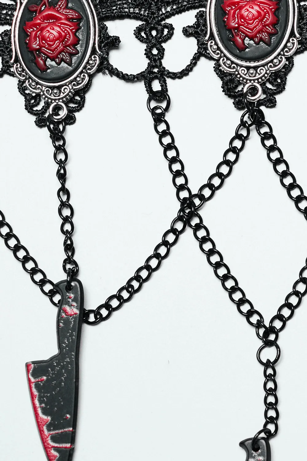 Sweeney Todd Bloody Knife Choker