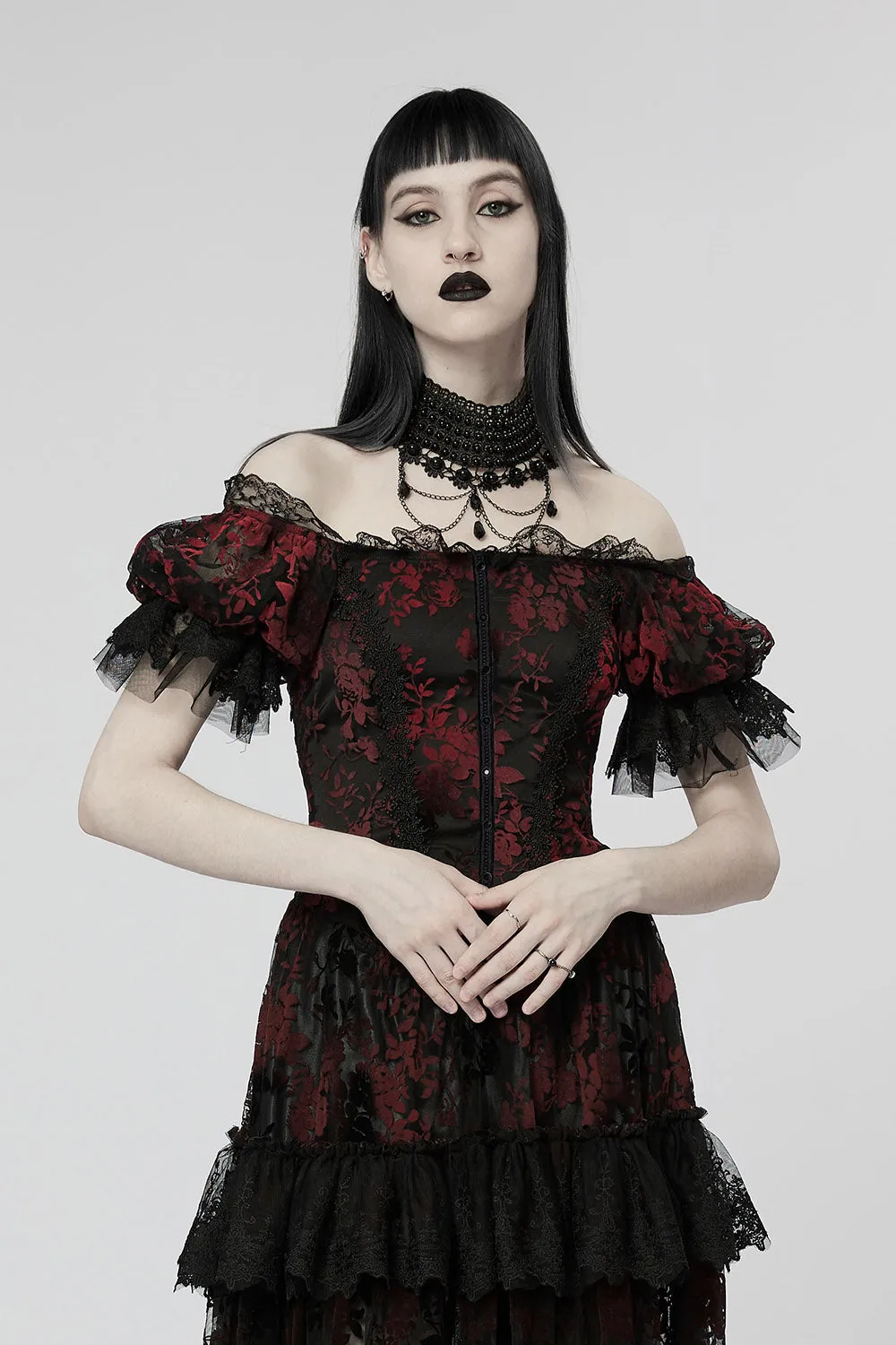 Victorian Vampress Goth Choker