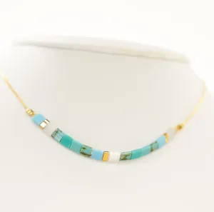 WATERFALL TILE NECKLACE