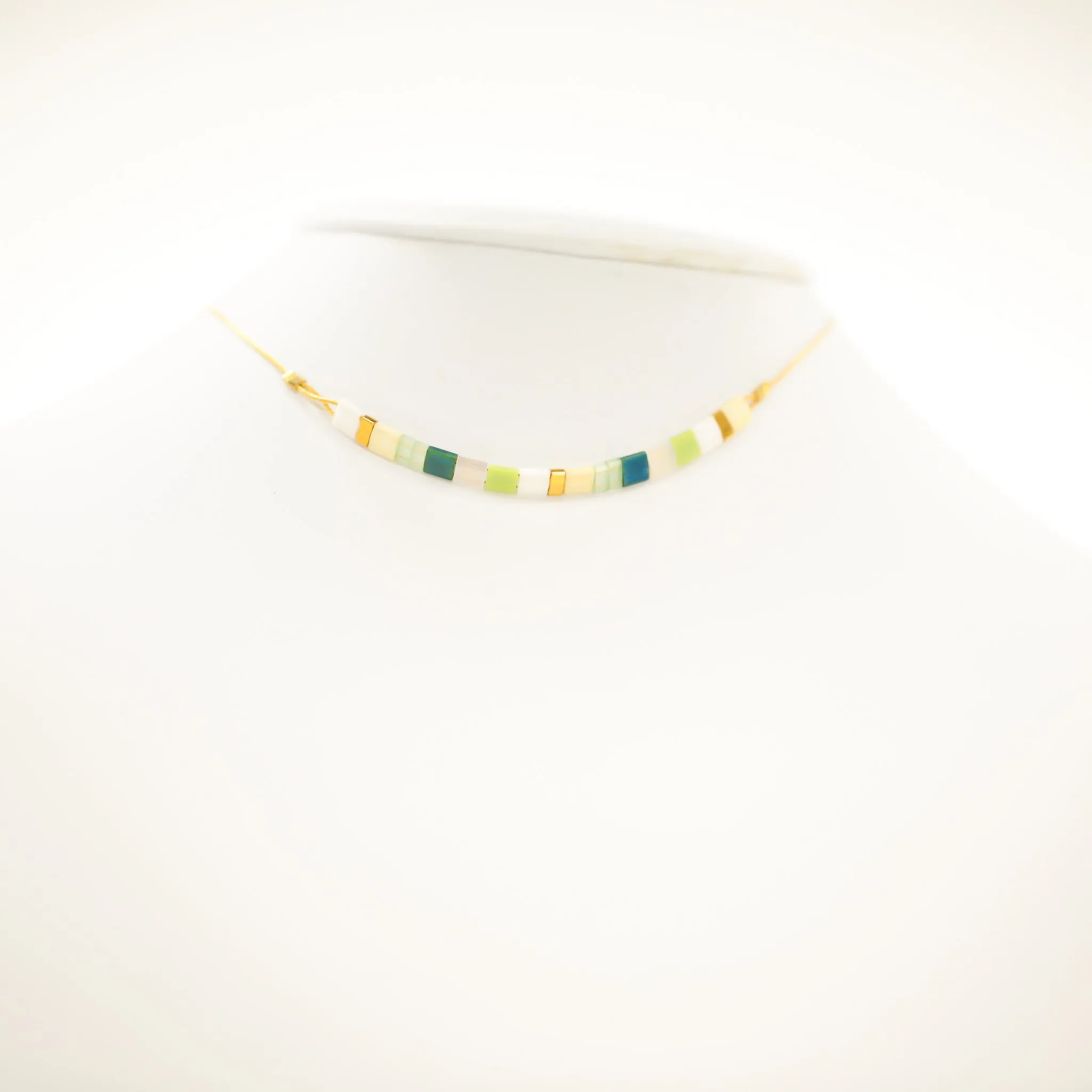 WATERFALL TILE NECKLACE