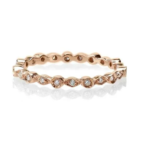 Yellow Gold Vintage Wedding Band