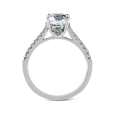 ZR750 Engagement Ring in 14k Gold with Diamonds